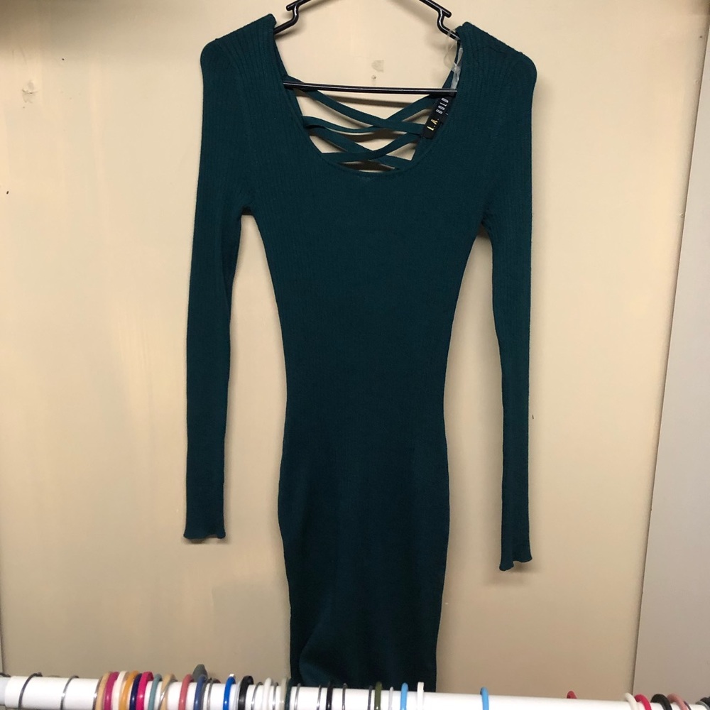 Blue/Green Dress -FREE.W/ANY.PURCHASE